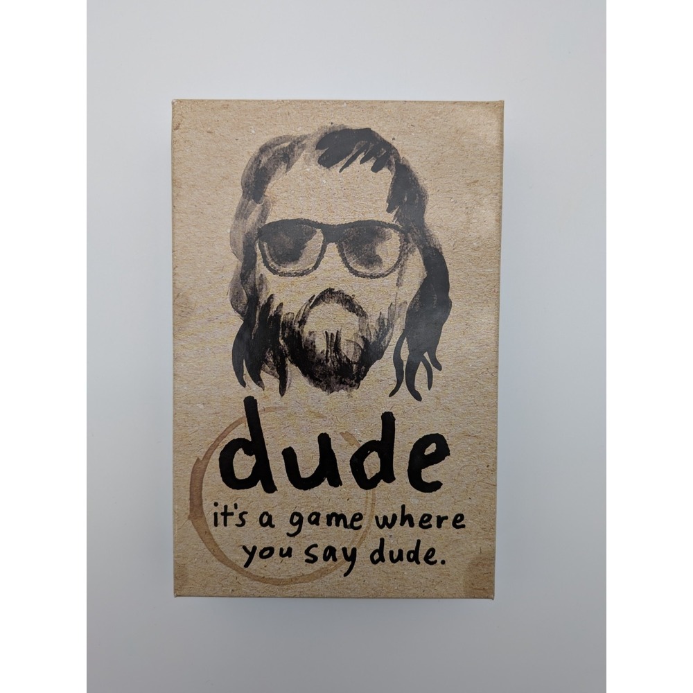 dude: it's a game where you say dude. Card Game 2018 North Star Games